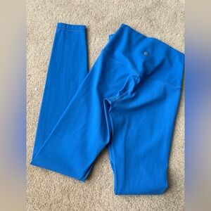 Blue Lululemon Align high rise 28in leggings